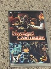 Yukes Neverland Card Battles Sony PSP T-Teen Strategy Card Game NTSC-U/C
