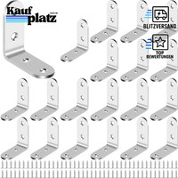 Winkelverbinder 20 StüCk Edelstahl 90 Grad L Form Metallwinkel 40X40Mm MöBel