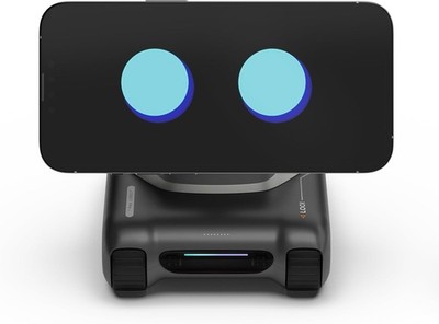 まんじろう　LOOI Robot（ChatGPT搭載) LOOI Robot-Space Black – AI Desktop Companion with ChatGPT Voice