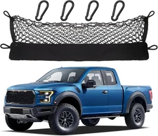 Envelope Style Cargo Net Compatible with Ford Pickup F150 F250 F350, 2025 2024 2