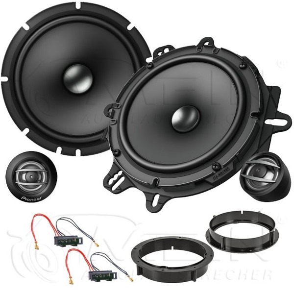 Pioneer Lautsprecher FüR VW T5 Bus Multivan Caravelle 2003-2009 Heck 350W #Ayvw-image