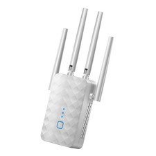 Wireless Signal Amplifier 300Mbps Extender For Home White