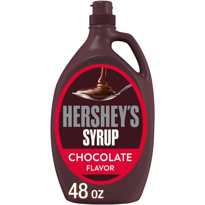 Hershey's Chocolate Flavored Syrup, Bulk Bottle 48 oz.......