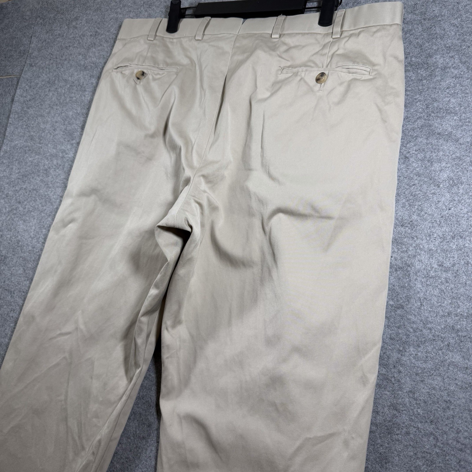 Brooks Brothers Country Club Chinos Mens 40x32 Fits 38x29 Beige Preppy Golf Pant thumbnail 13