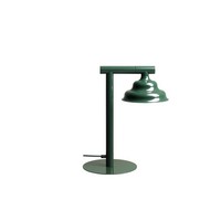 Tischleuchte Glas Metall GrüN Schlafzimmer H:37 Cm GU10 Tischlampe Wohnzimmer