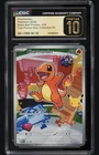 CGC 10 PRISTINE ⭐️ #038 Charmander First Partner Illustration Pokemon Promo PSA