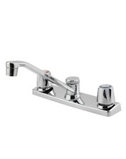 Pfister Polished Chrome Two Handle Kitchen Faucet G135-1000