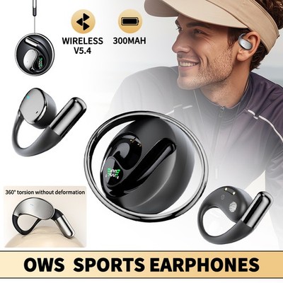 Wireless Bluetooth Earphones Sports Headphones Ear Hook Running Earbuds Headset