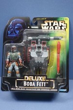 Star Wars Power Of the Force  Boba Fett w Wing-Blast Rocketpack & Cannon 1996