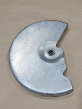 1992 KTM 250 TVC EXC Devol Front Disc Brake Rotor Guard Cover Aluminum