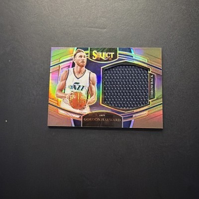 Gordon Hayward 2021-22 Panini Select Throwback Memorabilia #TM-GHW Copper SP /49