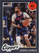 2025-26 Topps #80BK-45 Derrick Jones Jr. 1980-81 Topps Basketball