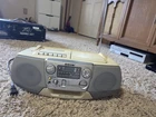 Vtg Sony CFD-V17 Portable Stereo Boombox AM FM Radio CD Cassette Tested Working