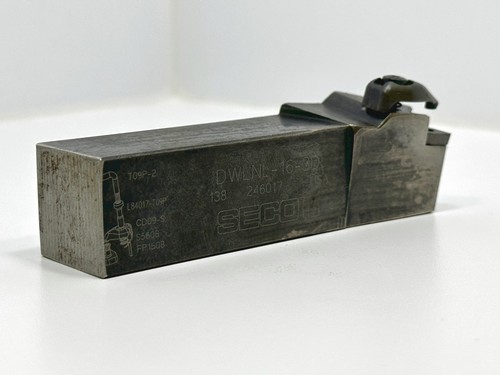 SECO DWLNL-16-3D Used Lathe Tool Holder 1" Shank 1pc - Short OAL: 4" - Picture 4 of 4