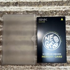 SNK Neo Geo NEO-IC8 Memory Card RAM 2K Bytes With Sleeve Used