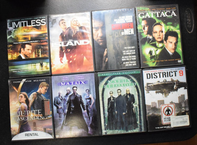 Science Fiction Fantasy Futuristic Matrix - 9 DVD Lot - Very Good Condition