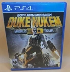 Duke Nukem 3D: 20th Anniversary World Tour PlayStation 4, 2016 Tested Mint Disc