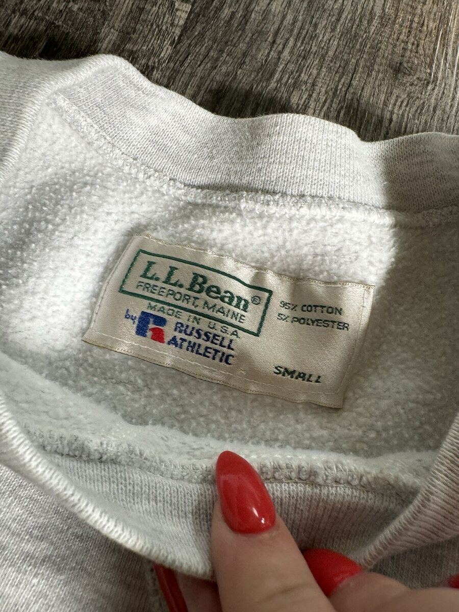 Vintage 90s LL Bean Russell Athletic Classic Script Spell Vintage 90s LL Bean Russell Athletic Classic Script Spell