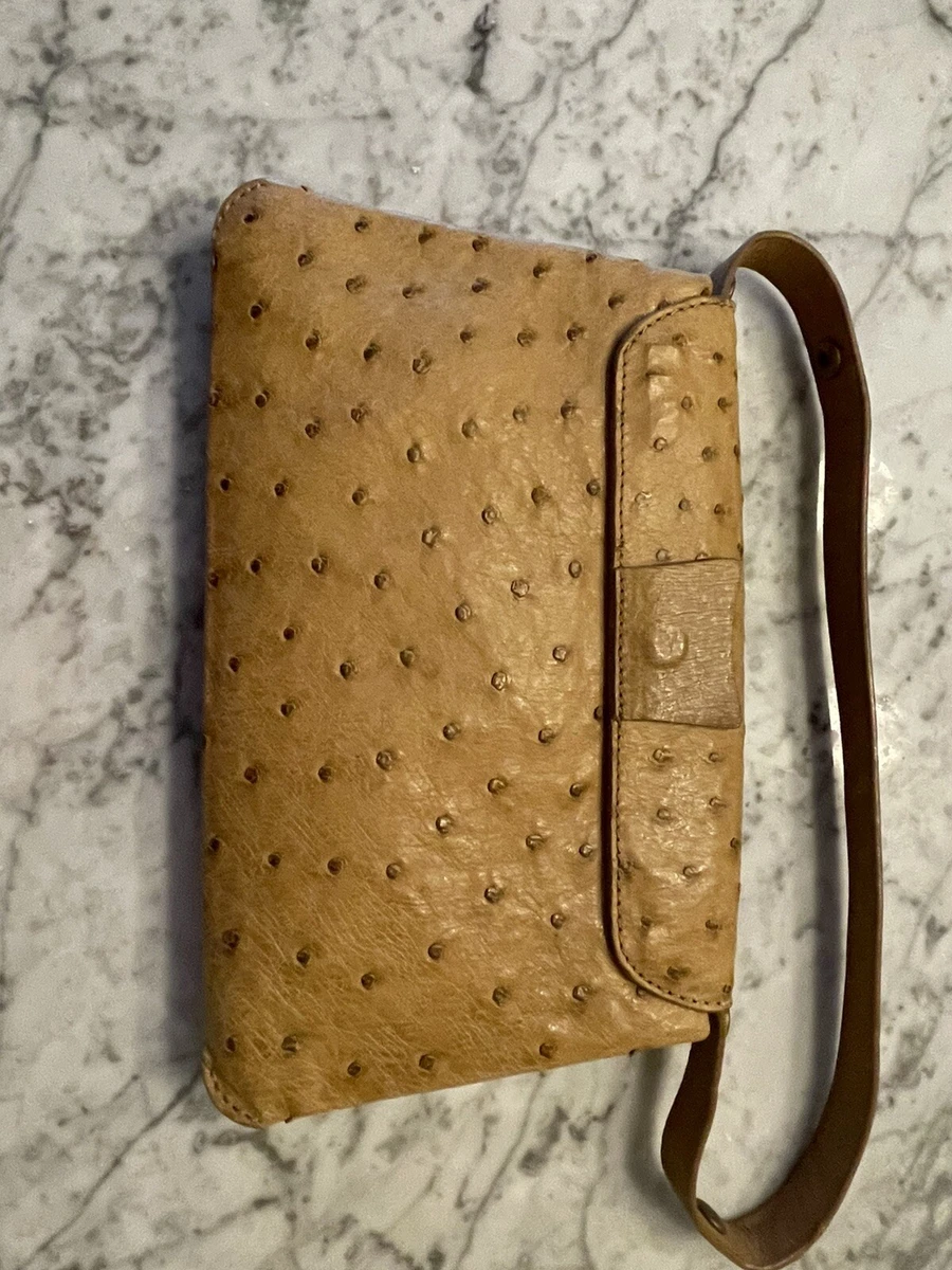 Real Ostrich Skin Hand Bag Real Real Ostrich Leather