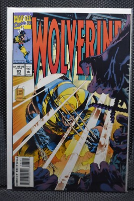 Wolverine #83 Direct Marvel 1994 Logan X-Men Larry Hama & Adam Kubert 9.0