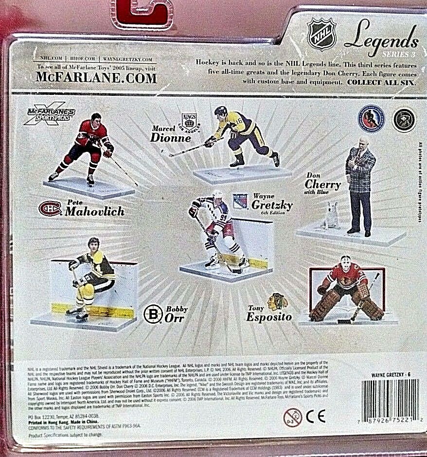 McFarlane NHL Legends Series 3 Wayne Gretzky Rangers 6