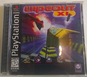 Wipeout Xl Playstation Ps1 Black Label With Case And Manual Ebay