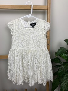 bardot flower girl dress