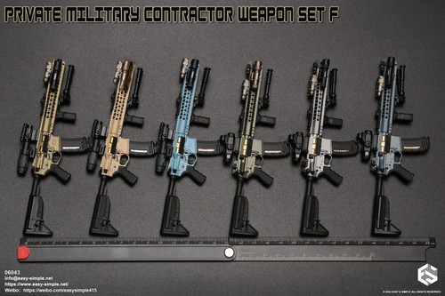 1:6 Easy & Simple Private Military Contractor Weapon Set F Ver. F for 12" Figure - Picture 8 of 8