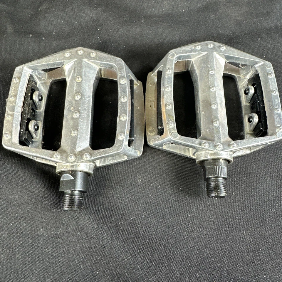 Nuevo de Lote Antiguo Union K370 BMX Bear Trap Pedales Aleación Acero De Colección Bicicleta Piezas MTB Foto 4 de 4