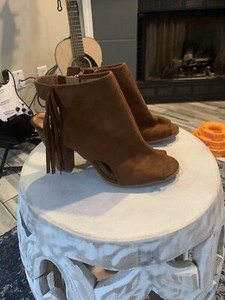 D Boutique Brand Opentoed Booties Size 