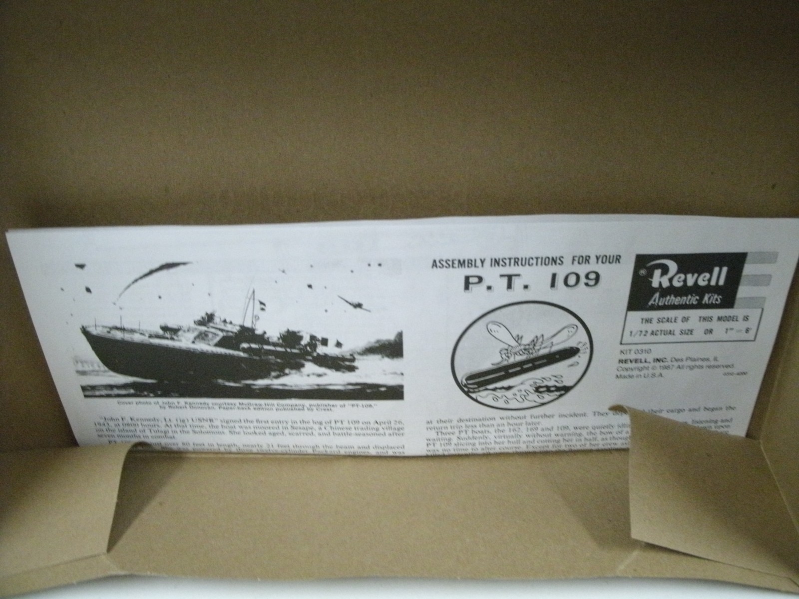 G.I. Joe John F. Kennedy PT Boat Commander 12 Inch Action Figure New in Box