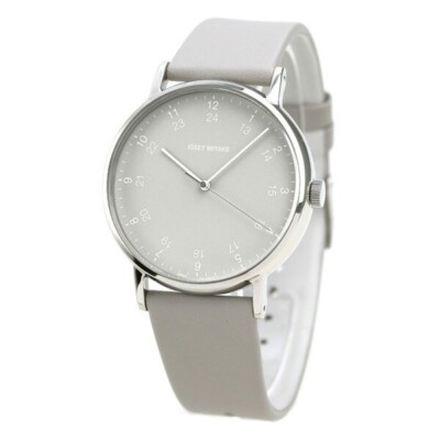 ISSEY MIYAKE  f NYAJ005 Ichiro Iwasaki Collaboration Watch Gray New in Box Gift
