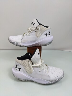Under Armour Jet '21 Men s Basketball Shoe - White - Size 12
