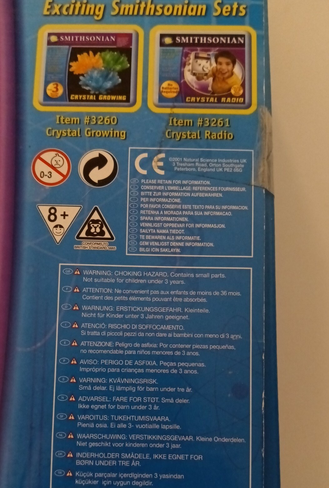 Natural Science Industries Ltd Smithsonian Giant Volcano NSI 52042 R