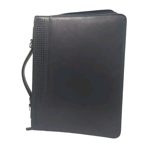 Buxton deluxe edition data planner binder large geniune leather full