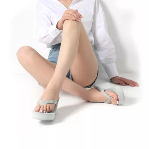 Women Platform Flip Flop Arch Support Comfortable Wedge Flip Flops Thong Sandals - Picture 19 of 23