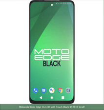 Motorola Moto Edge 5G LCD with Touch Black XT2141 Incell Tested Quality 