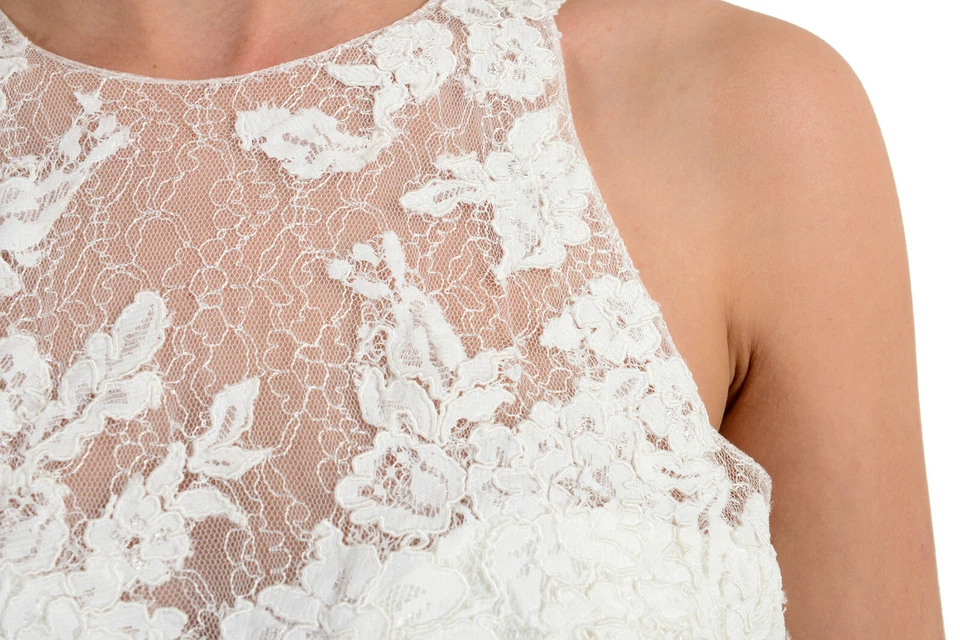 Vestido de novia para mujer White One Barcelona "JENSEN" EE. UU. 12 IT 48 Foto 3 de 4