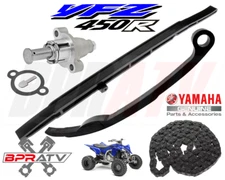 Yamaha YFZ450R YFZ 450R Timing Guides Tensioner Chain Tensioner & OEM Cam Chain
