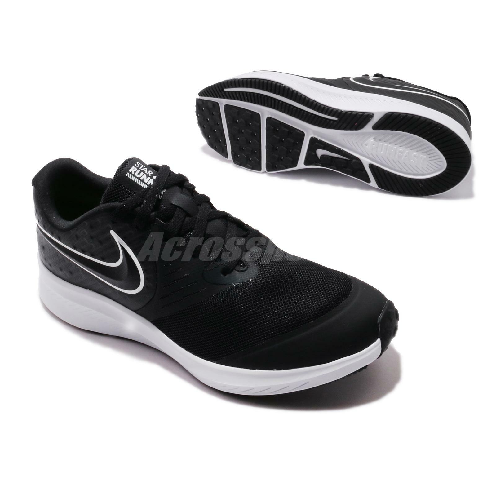 Nike Star Runner 2 GS Black White Kid Women Running Shoes Sneakers  AQ3542-001 - Shopping.com