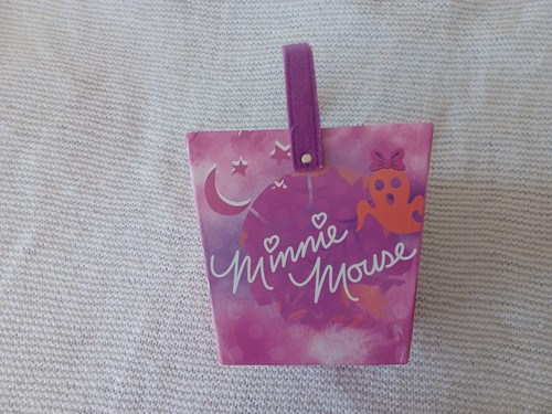 Disney Pink Paper Board Minnie Mouse square bucket with strap - PRI Group - Picture 2 of 7