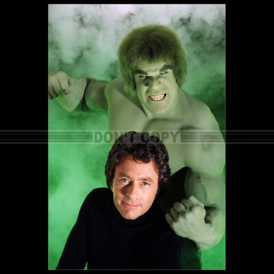 Photo F.008064 LOU FERRIGNO BILL BIXBY THE INCREDIBLE HULK 1977 TV ...