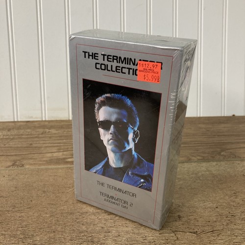 The Terminator Collection (VHS, 1995, 2-Tape Set) SEALED