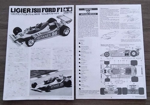 Tamiya 1:20 - Modèle réduit - Ligier JS11 Ford F-1 - GC2012 Vintage 1979, premiè