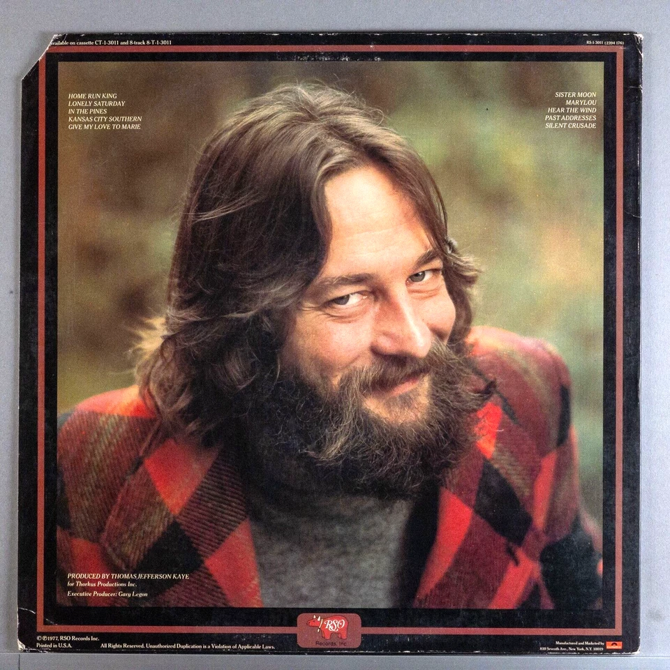 GENE CLARK Two Sides To Every Story 1977 LP Vinyl Record Album:EX/VG+ RS-1-3011 - Image 3 of 4