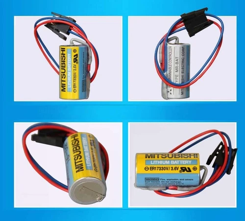 Mitsubishi A6BAT ER17330V PLC 3.6V 1700mAh Akkus CNC System Power - Bild 3 von 7