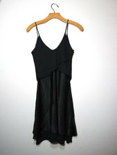 Venus Attitudes 80s/90s Vintage Union Label Women's Mini Black Dress Size 8