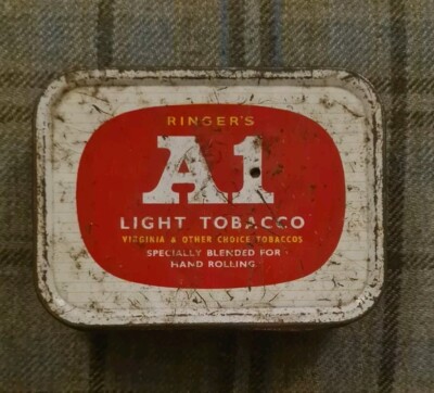 ringers a1 light tobacco tin Ringer's A1 Light Tobacco Tin