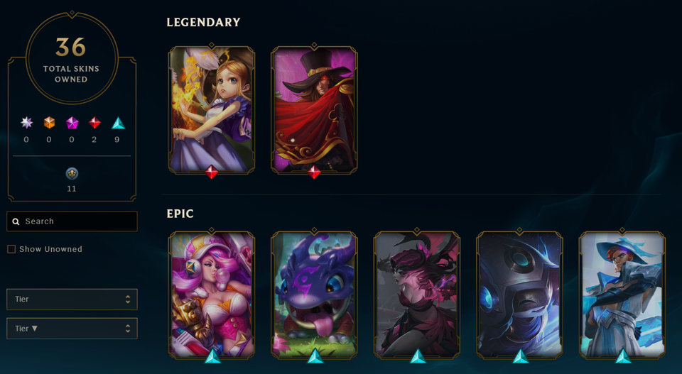 League of Legends Account EUW 99 Champs 36 Skins Lvl 30 Lol Acc Smurf