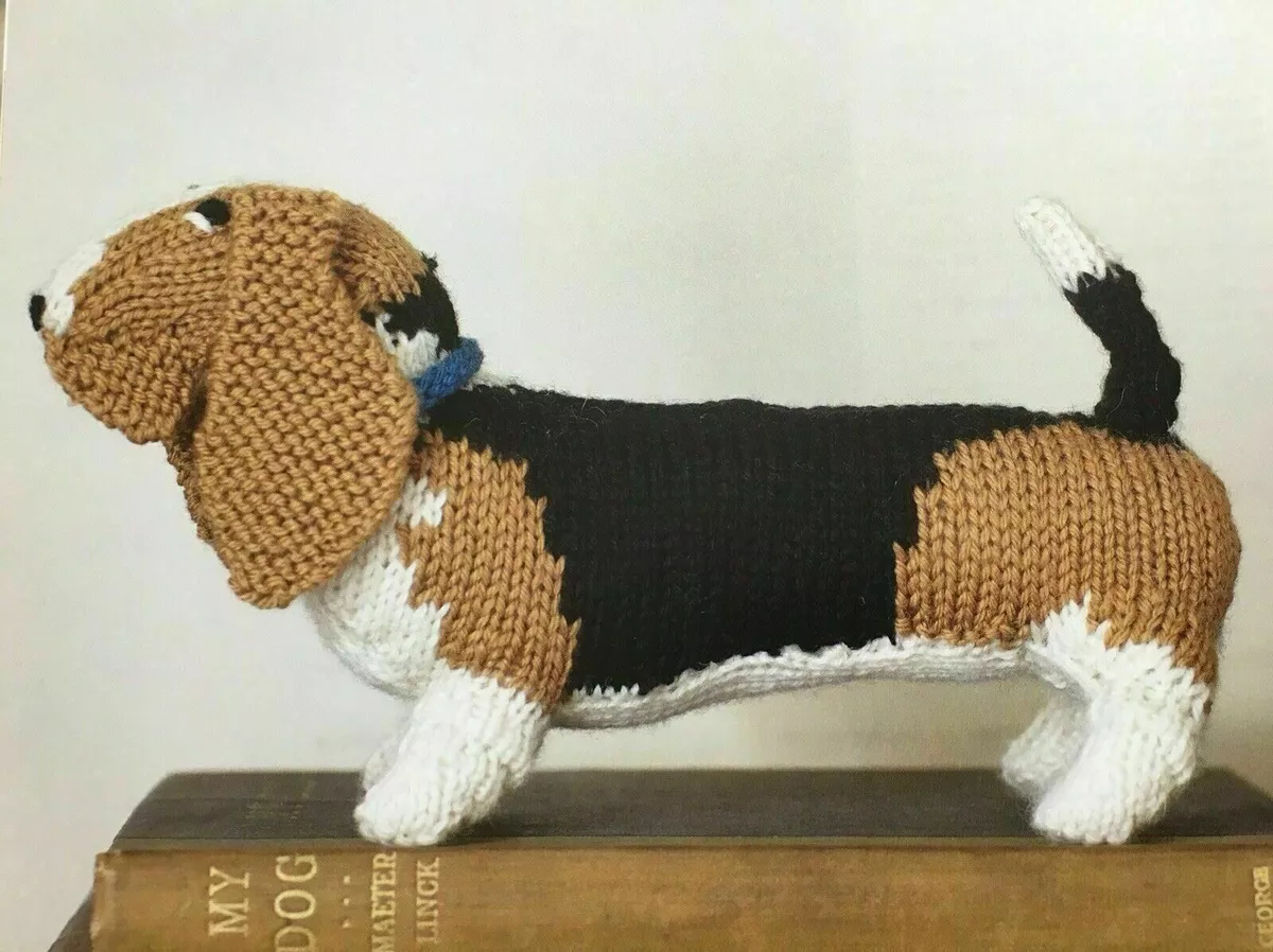 Basset hound knitting clearance pattern